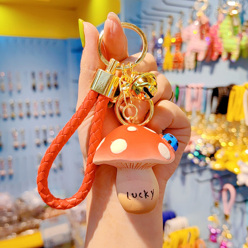 Wholesale Luminous Lucky Mushroom Keychains